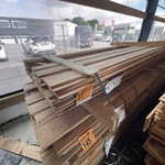 Ca. 46x Douglas channelsiding, 18x137mm, lengte 500cm